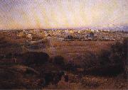 Jerusalem from the Mount of Olives. Gustav Bauernfeind